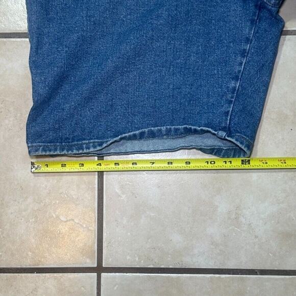 Wrangler Hero Originals Blue Denim Jorts Mens Size 38 Skater Y2K Grunge 606T3SD - Picture 5 of 8